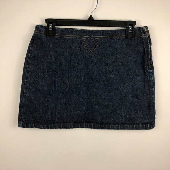 Vintage Tommy Hilfiger Jeans Blue Denim Mini Skirt - Picture 3 of 8